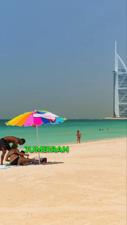 Top 5 Best Beaches in Dubai for Families, Couples, and Solo Travelers #dubaibeaches #uae #viral