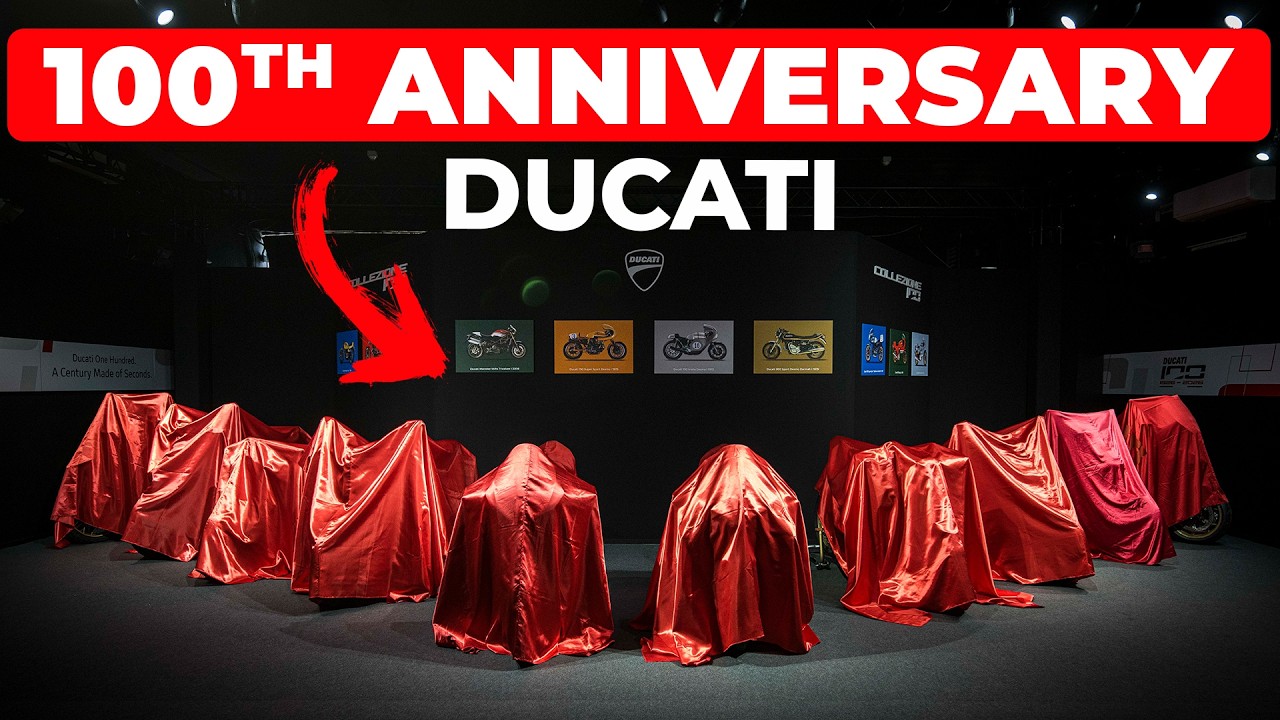 Ducati Unveils Secretive Collezione 100 Collection Before Italian