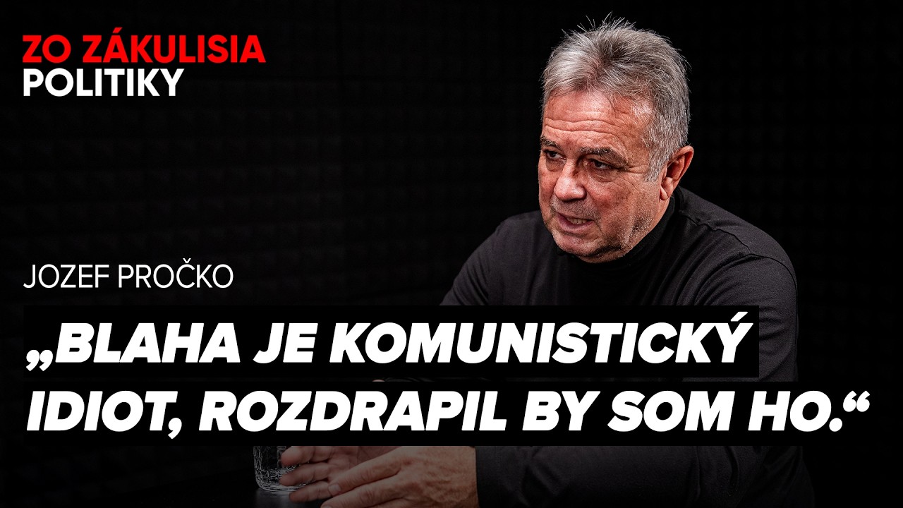 Pročko: PS-kári si myslia, že sú Ježiš Kristus a zmenia Pellegriniho