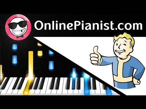 Fallout 4 - Main Theme Piano Tutorial - How to Play