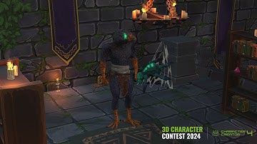 2024 Reallusion 3D Character Contest | Crow Warrior