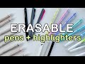 FriXion Erasable Pens & Highlighters Review | Waai, Synergy, Knock & My Favorites