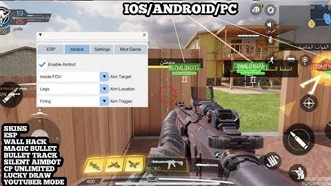 CODM MOD MENU APK COD MOBILE +WALLHACK +AIMBOT + ESP | DOWNLOAD CHEATS NO RECOIL CODM APP