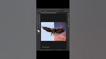 Adobe Photoshop Tips How to change sky #viral #photoshop #shorts