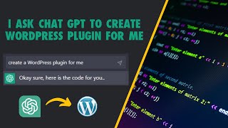 Surprising Trick to Create WordPress Plugins with Chat GPT!