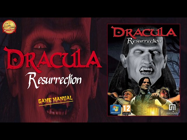 Dracula Origin MANUAL PC ドラキュラ レア 希少 Dracula Origin