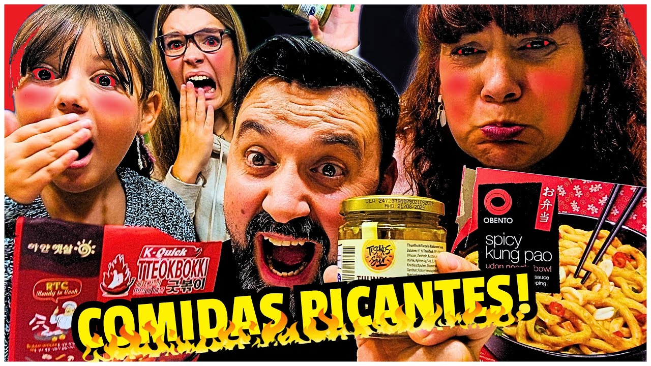 COMIDAS PICANTES II - TTEOKBOKKI Rice Cakes