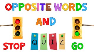 Opposite Words And Quiz For Kids | Antonyms | ESL Kids | 4K screenshot 3