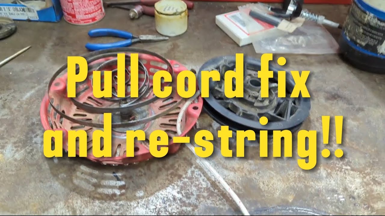 Purestring Repair Recoil fix and string replacement is easier than you think! - YouTube