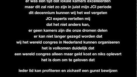Dit was onze droom ...