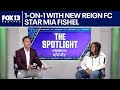 New Reign FC star Mia Fishel joins "Washington Sports Wrap"