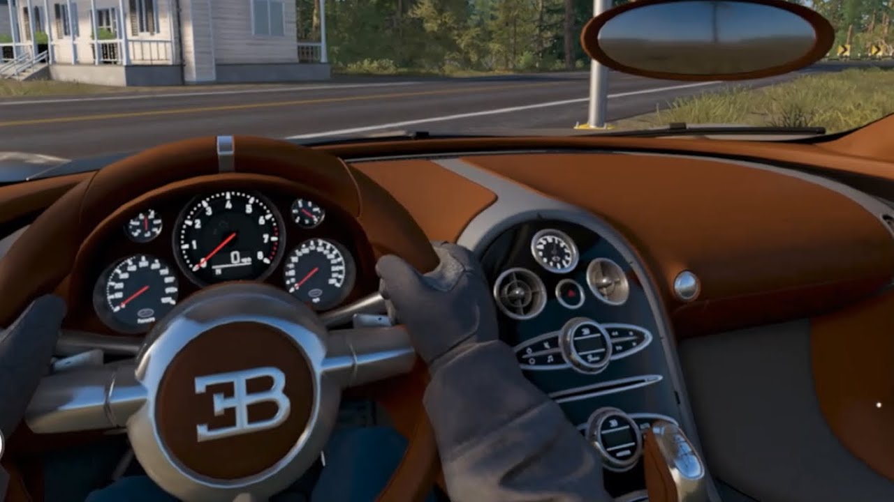 First Person Drive - BUGATTI VEYRON  - The Crew 2