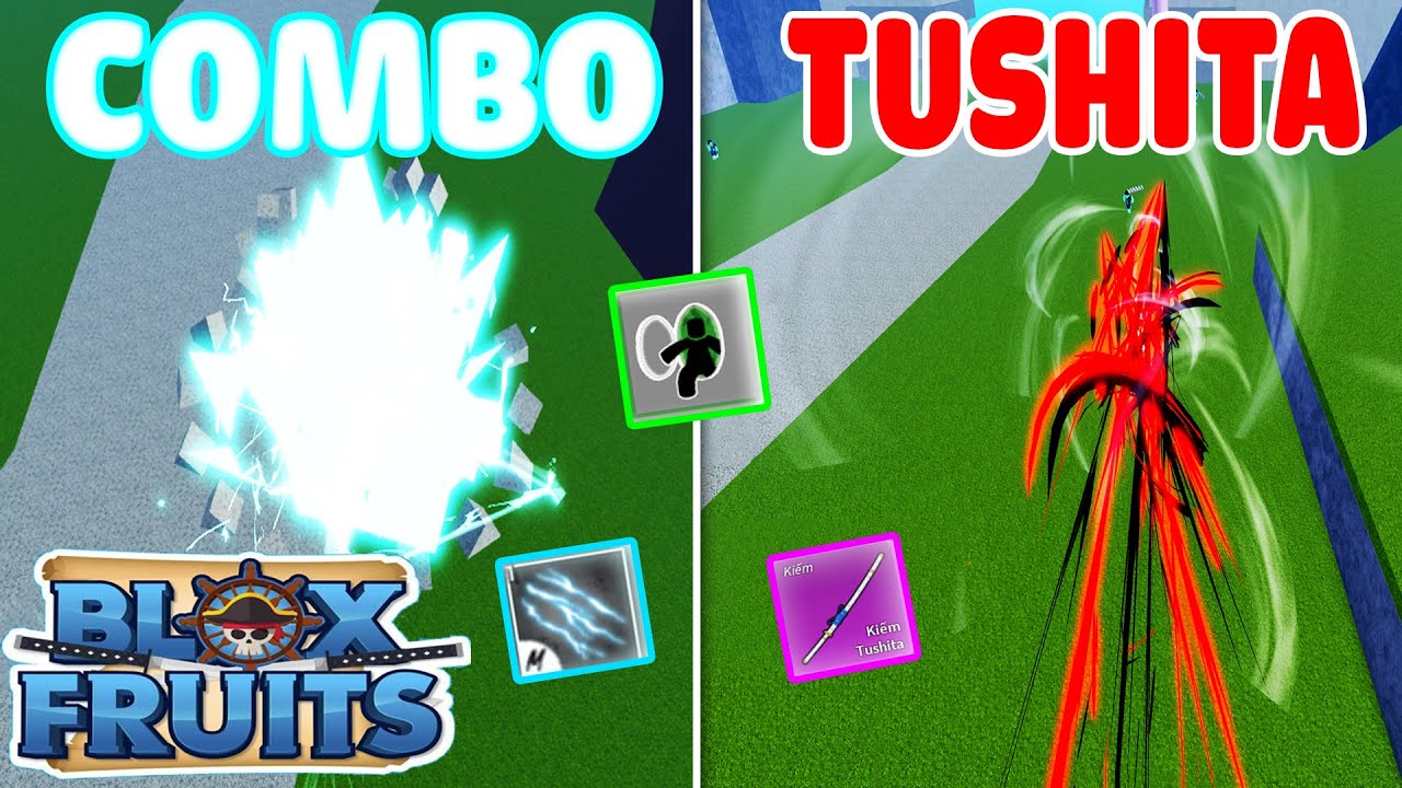 One Shot combo - Dark + Electric claw +Tushita - Blox fruits, Dark +  Electric claw + Tushita, One shot combo, Blox fruits #Roblox #BloxFruit # BloxFruits, By MadDanger