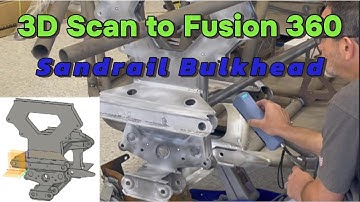 3D Scan to Fusion 360 Sandrail Bulkhead