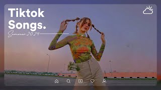 Sunday Mood ~ Tiktok songs playlist that is actually good 🎵