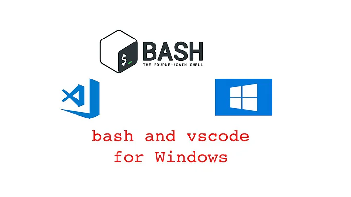Windows: bash for vscode