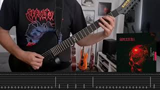 Sepultura - Mass Hypnosis (Guitar Cover + Screentabs)