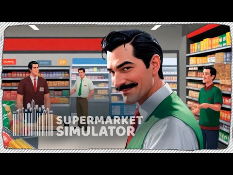 Видео: Запоздалый ХАЙП 🍕Supermarket Simulator + МОДЫ🥩