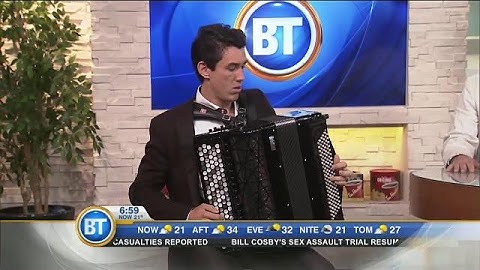 Student graduates from University of Toronto with a degree in the accordion