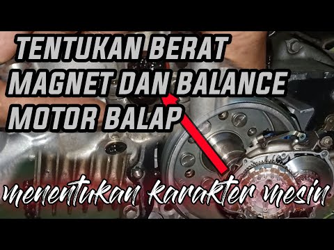 BERAT MAGNET DAN BALANCE  DI MESIN BALAP // pilih torsi atau power