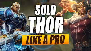 How to MASTER THOR SOLO | SMITE Gameplay Guide