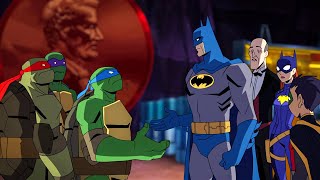 Batman Losing against Mutated Gotham Villains and Ninja Turtles come to his Rescue