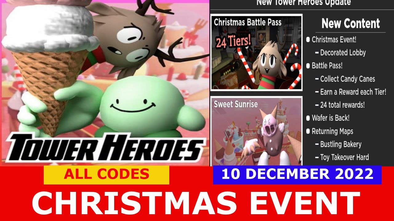Roblox Tower Heroes codes (December 2022)