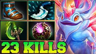 Ultra Kill + 23 Kills Puck Dota 2 !! Puck Dota 2 Mid Pro Gameplay Tutorial Support Guide 7.41