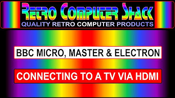 Connecting a BBC Micro Computer to a TV via the HDMI Video Input