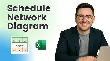 How To Create A Schedule Network Diagram In Excel