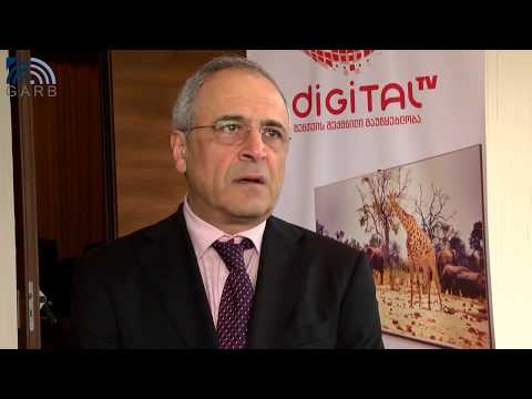 Digital TV/დიჯიტალ ტვ-ის პრეზენტაცია garb.ge-ზე