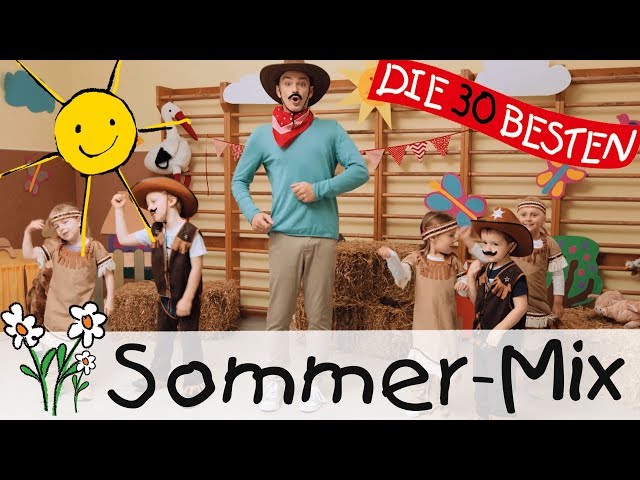 Kinderlieder Sommer-Mix - Singen, Tanzen und Bewegen || Kinderlieder class=