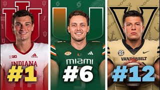 Ranking the Top 12 QBs in the 2026 NFL Draft (Worst Class Ever)