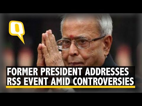 Pranab Mukherjee delivers speech at the RSS event, amid controversies