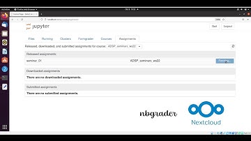 Configuring NBGrader to use a Nextcloud Exchange Folder