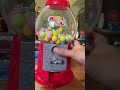 RED GIANT GUMBALL MACHINE 🐼13🌝⛽️🌈#gumballmachine #shorts #asmr