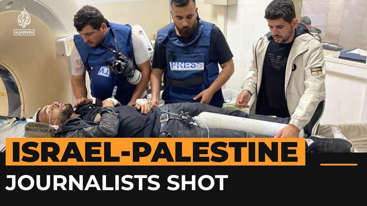 إطلاق نار على صحفيين خلال غارة إسرائيلية في الضفة الغربية المحتلة | قناة الجزيرة الإخبارية