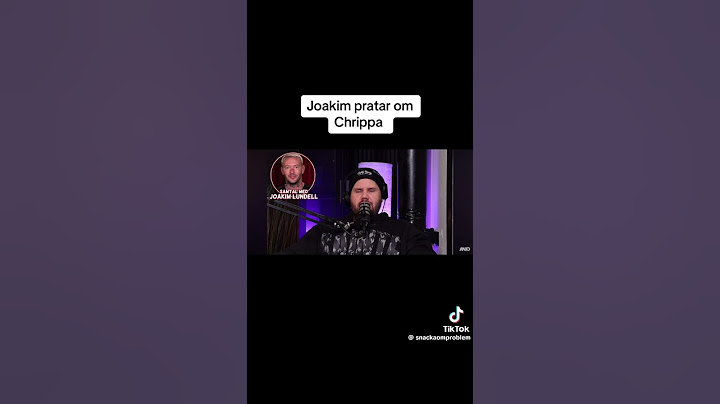 Joakim pratar om chrippa #prenumerera #likesharesubscribe #linnea #chrippa #joakimlundell