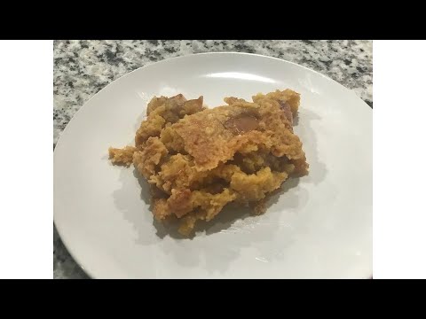 Peach cobbler dump cake easy to make