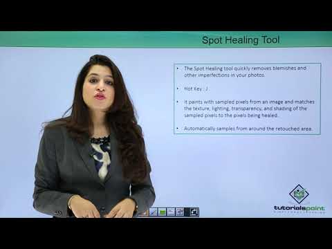 Photoshop - Spot Healing Tool