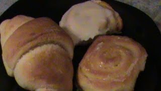 Orange Rolls, Cinnamon Rolls, Crescent Rolls