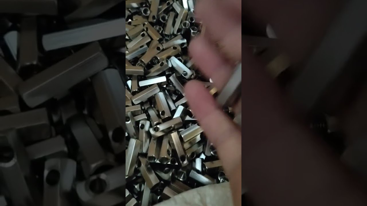 Hexagonal Nut Firmly Fastened Without Loosening CNCPrecisionmachining