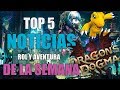 TOP 5 NOTICIAS RPG de la SEMANA # GREEDFALL  CYBERPUNK y MAS # 1