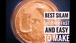 Easy and Quick Tasty Tomato Silam Chutney