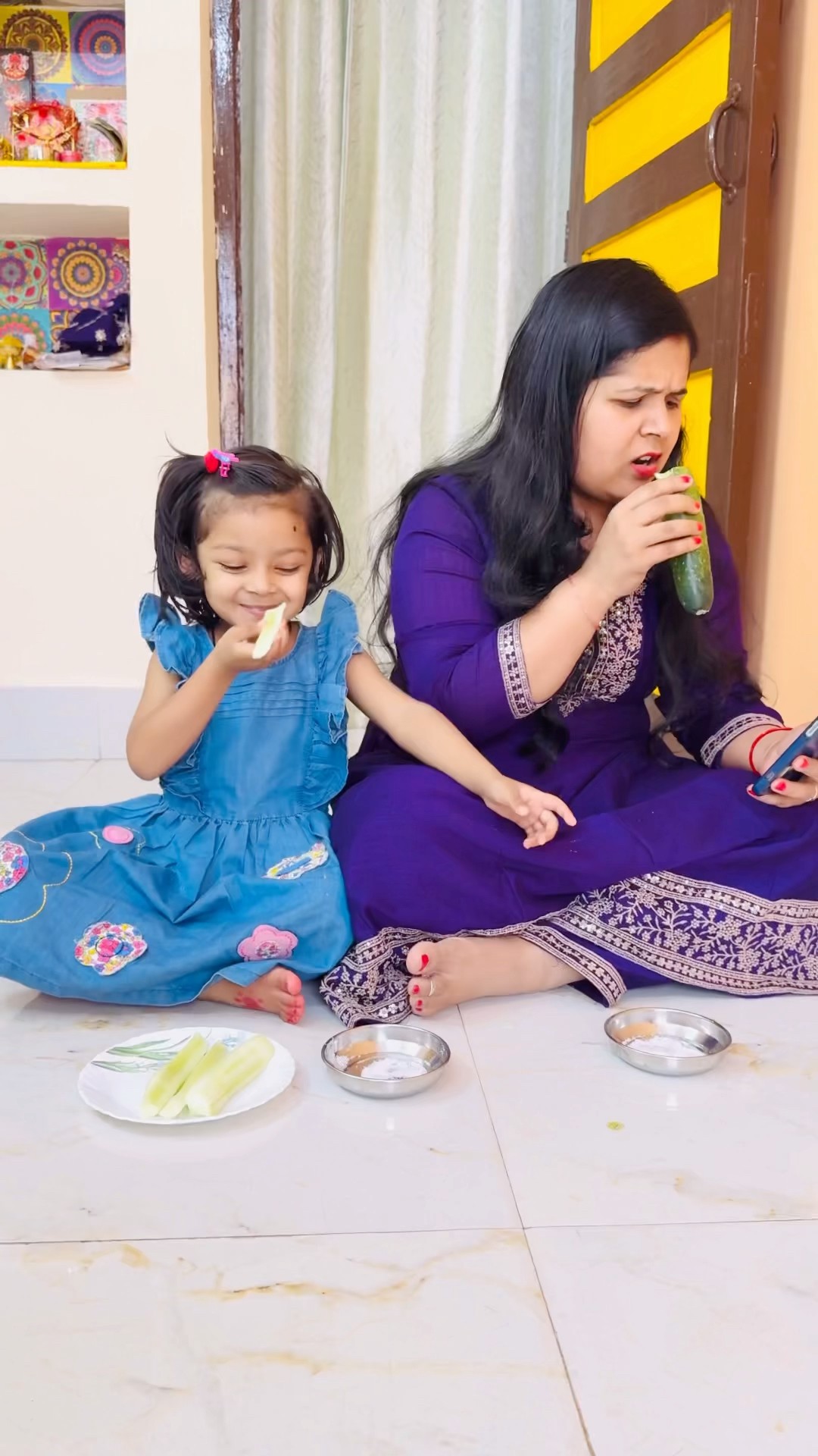 Tooktook ki mummy ko khire me taste nhi arha
