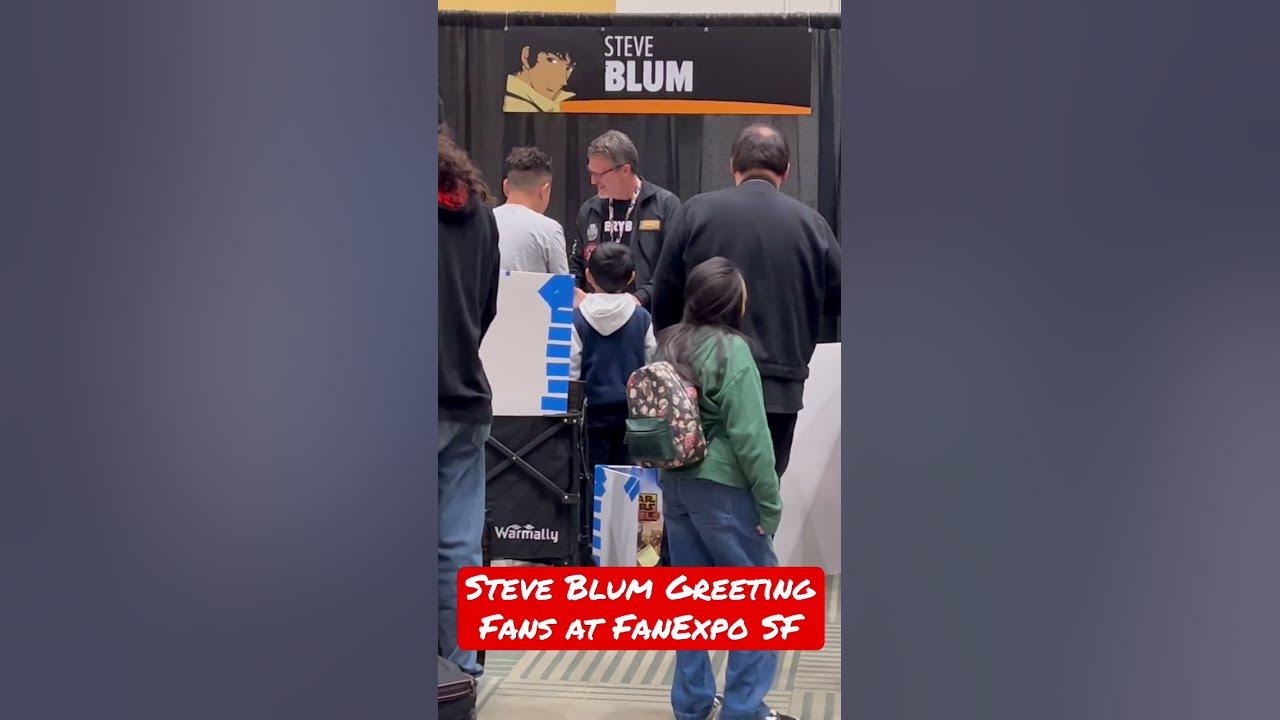 Steven Blum Greeting Fans #shorts