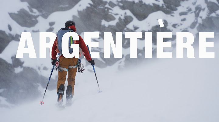 Flat Light // Skiing With Your Eyes Closed on the Argentière Glacier
