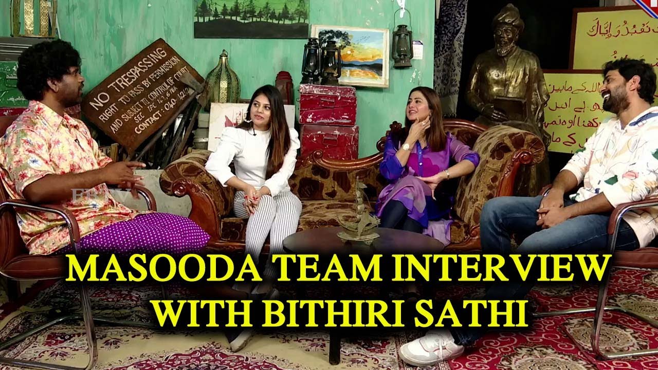Masooda Team Interview With Bithiri Sathi | FB TV | Asvi Media