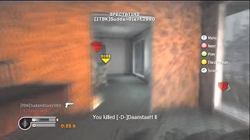 RHGNTX 1v3 COD4 GB SND BLOC ( SuddenGiant2880 - Archive )