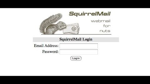 How to configure SquirrelMail on a Linux system | squirrelmail configuration